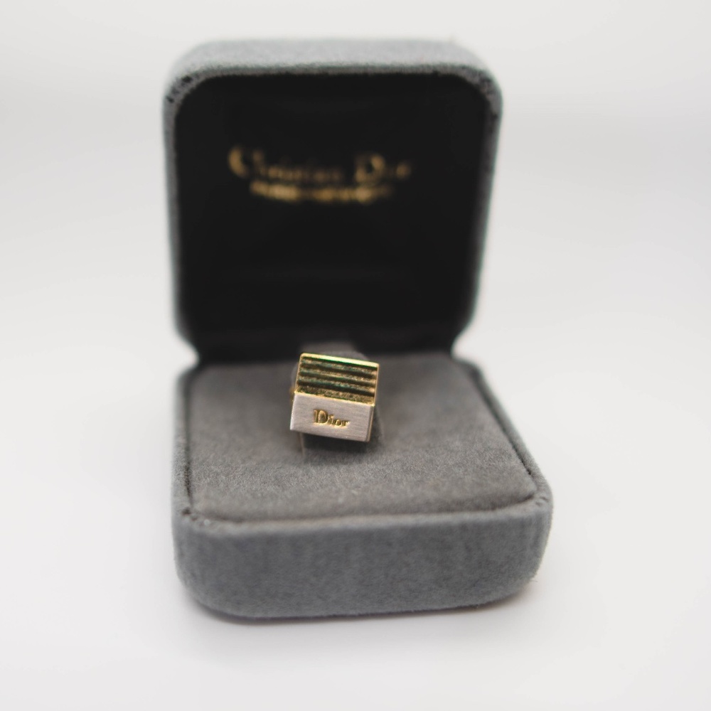 Designer Dior Lapel - Gold + Brushed Silver - Picture 4 of 5